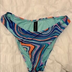 La Blanca Women's Vibrant Swirl Bikini Bottom